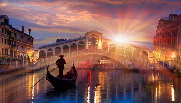 Gondola Ride in Venice